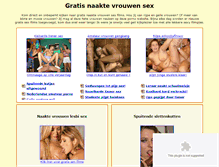 Tablet Screenshot of naaktevrouwensex.nl